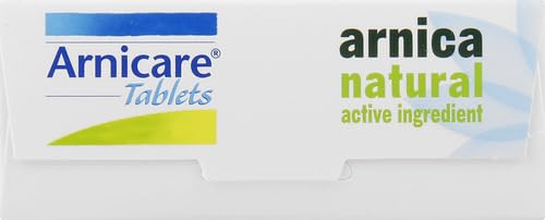 Boiron Arnicare Tablets for Pain Relief from Muscle Pain, Joint Soreness, Swelling from Injury or Bruises - 60 Count