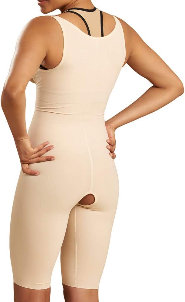 MARENA SFBHS2 Recovery Knee-Length Compression Girdle with High-Back - L, Beige