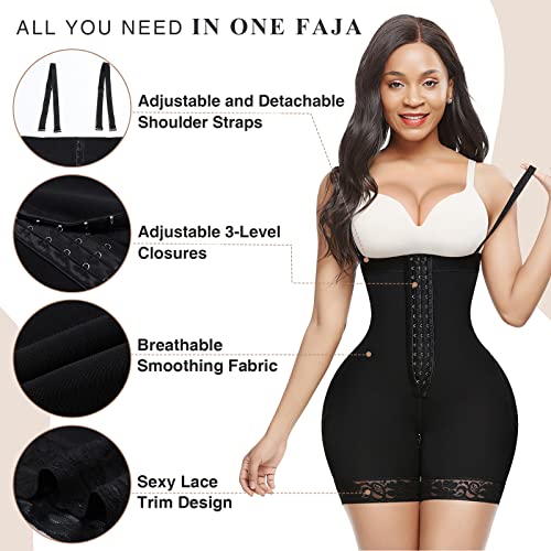 Fajas Colombianas Shaping Girdles Shapewear Tummy Control Butt Lifter Bodysuit BBL Fajas