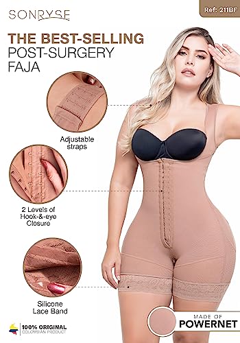 Sonryse Fajas Colombianas Post Surgery High Compression Stage 2 Faja Lipo 360 Tummy Tuck