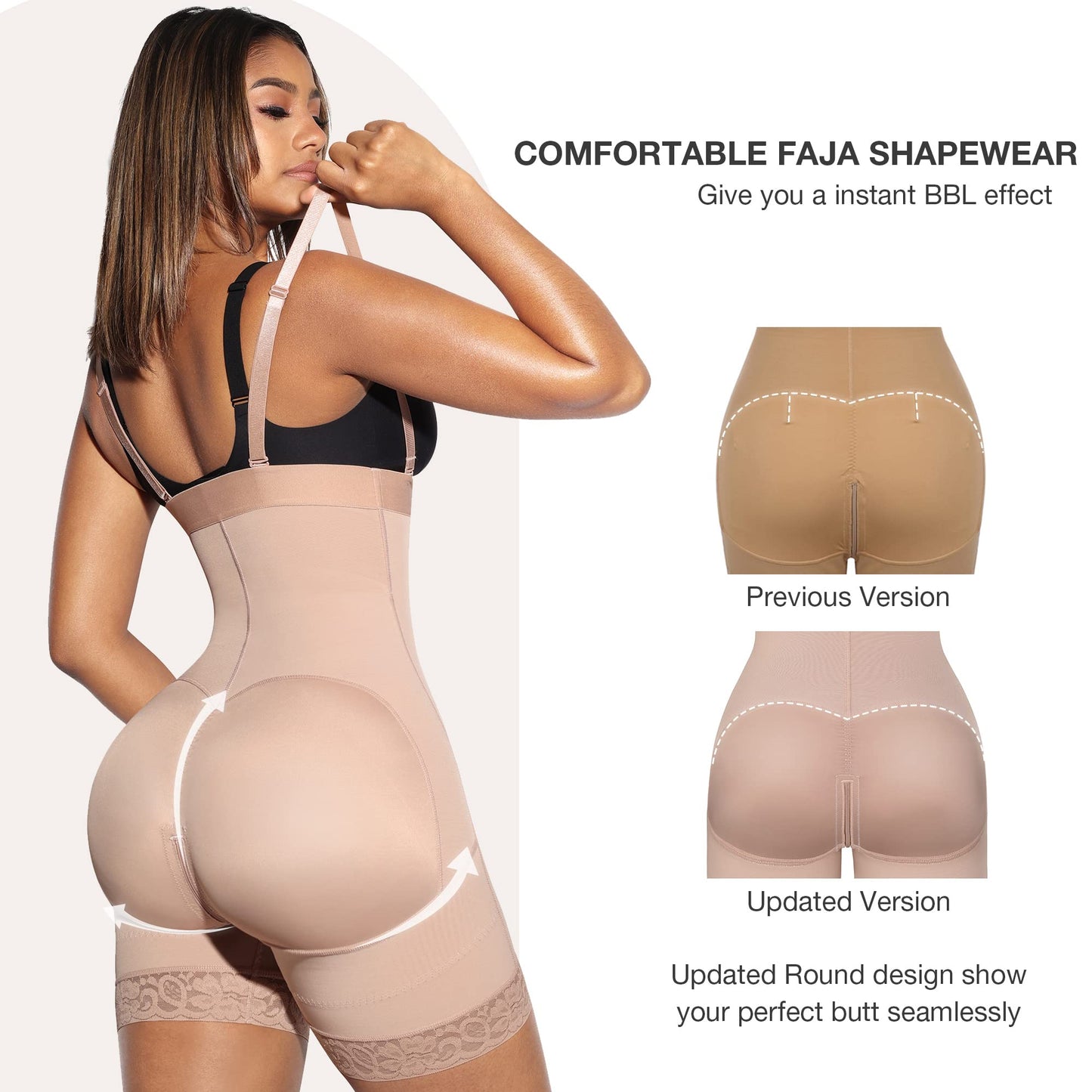 Fajas Colombianas Shaping Girdles Shapewear Tummy Control Butt Lifter Bodysuit BBL Fajas